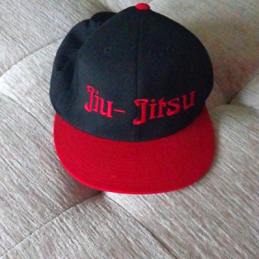 Lids Jiu-Jitsu Black Red Fitted Cap